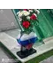 Ваза Сердце триколор, стекло - миниатюра 5