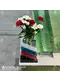 Ваза Флаг триколор, стекло - миниатюра 5