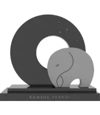 Памятник «Слоник» из гранита - купить по низкой цене с доставкой по России
