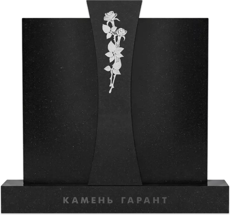 Памятник «Синергия» из чёрного гранита
