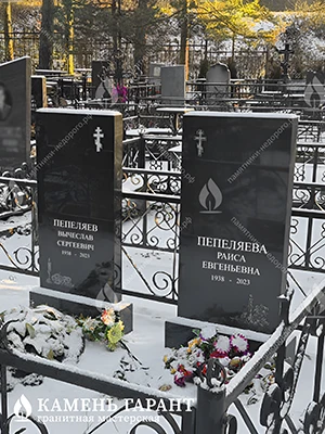 Фото памятника на могилу Стандарт