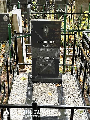 Фото памятника на могилу Стандарт